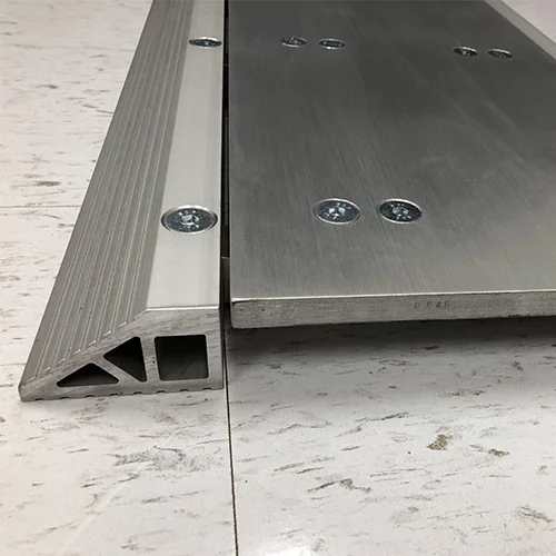 Wheel weigher for trucks.
